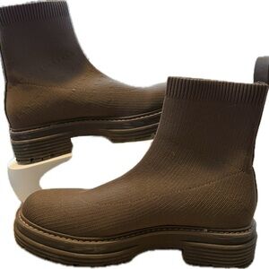 Brown Ankle Boots for Women NWOT